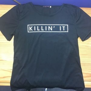 "Killin It" Black T-shirt